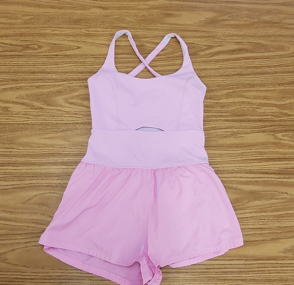 Free People Movement Righteous Runsie In Summer Lovin Pink Size Small - Picture 13 of 13